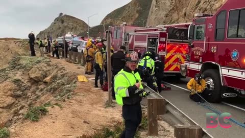 Car plunges hundreds of feet off Devil’s Slide along California’s Highway 1, killing 3
