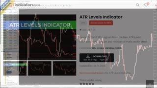 INDICATORSFX - ATR Levels Indicator for MT4 and MT5 - FAST REVIEW