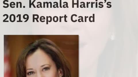Senator Harris was ranked “The Most Left” by nonpartisan GovTrack