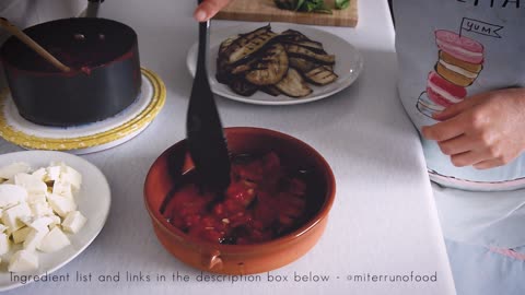 EASY RECIPE FROM A VERY TASTY AUBERGINA PARMIGIANA