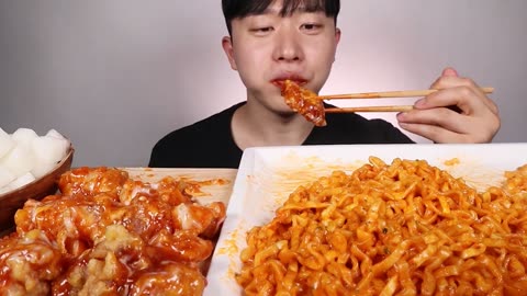 mukbang korean food #74