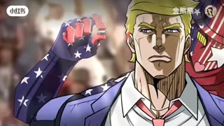 Japan Anime version of President Trump's assisination attempt.