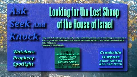 Looking for the Lost Sheep of the House of Israel