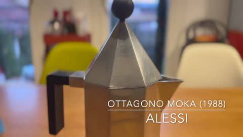 Ottagono Moka (1988) by Aldo Rossi for Alessi