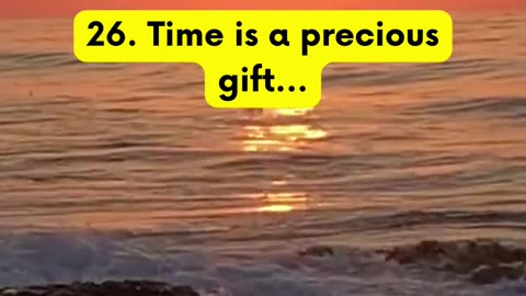 Time is a precious gift #Resilience #InnerStrength #PositiveThoughts #MotivateYourself #Empowerment