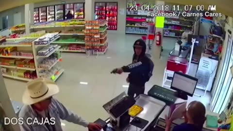 Punk Tries To Rob A Convenience Store, But Got Caught