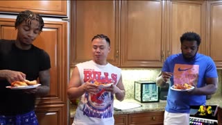 Flight vs Cash Who Can Cook The Best Pizza! reaction