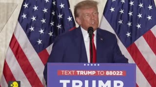 President Donald Trump's Explosive Speech After Historic Indictment