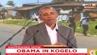Obama - First Sitting American President Who Came From Kenya