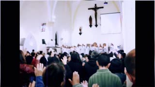 Campos do Jordão - Final de Missa na Matriz Santa Terezinha em 31 de maio de 2014