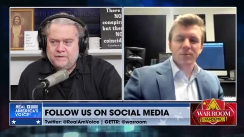 James O'Keefe on Steve Bannon's War Room