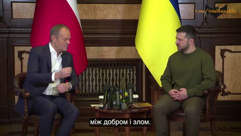 ►🇷🇺🇺🇦🚨‼️ New Polish PM Donald Tusk Promises Zelensky Guns & Money for Ukraine