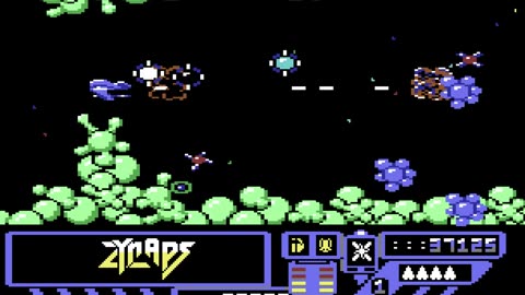 Zynaps Longplay (C64) [QHD]