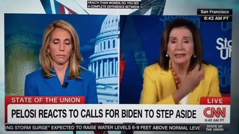 Nancy Pelosi Makes up BS on LNN!