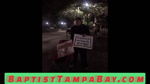 Why Jesus Came - Christmas Invitation Message, Street Preaching at Central Park in Largo, Florida