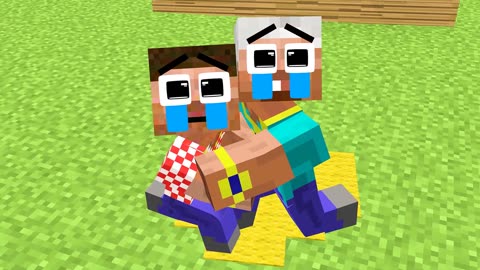 Monster school True Friendship Ugly Baby Zombie - Sad Story - Minecraft Animation