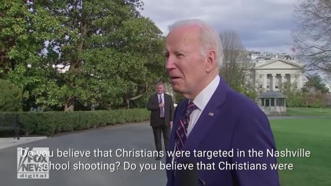 Joe Biden Cracks A Joke In Response To Question About The Trans Terrorist Nashville School Shooting