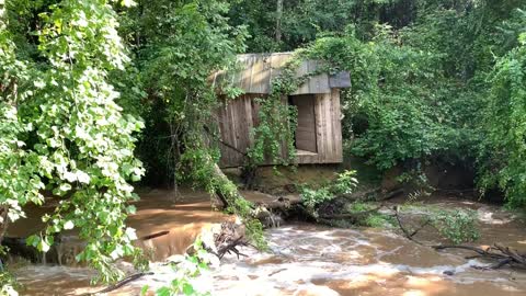 Big Rain Comes Through Farm & Leaves Behind Busy Creek! ⚓️⚔️⚓️⚔️