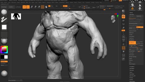 ZBrush+Photoshop2022 Sculpting Concept Models of Creatures 2