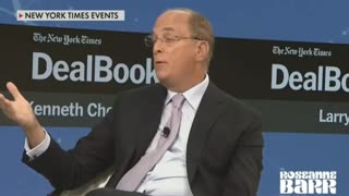 Blackrock CEO Larry Fink: We Are Forcing Behaviours