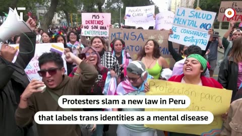 Protesters Rally Against Peru's Transgender Law Gender Identities Aren't Illnesses | Amaravati Today