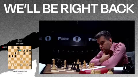 FIDE World Championship Match - Game 1