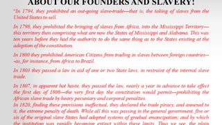 Slavery in America & Our Founders