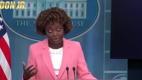 OMG: Karine Jean-Pierre Tries to Explain Biden Looking for a Dead Person - HUMILIATES HERSELF