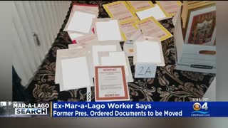 Trump Employee Claims They Were Ordered To Move Classified Documents At Mar-A-Lago