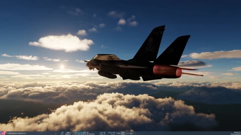 F-14B cloud chasing