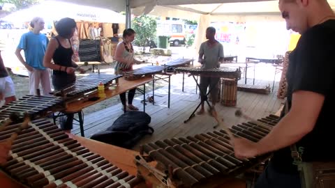 World's Oldest Wind Instrument - Street Musician - Street Talent - The sounds of the Balafon