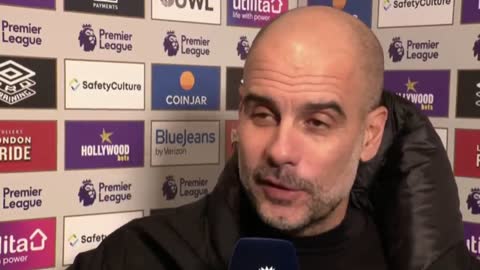 'Speaks On Phil Foden' Pep Guardiola Brentford 0-1 Manchester City Post Match Interview