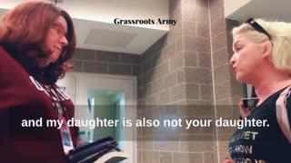 Mom HAMMERS Trans Woman For Using Womens Bathroom