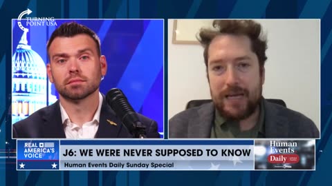 Darren Beattie tells Jack Posobiec about "an under-reported and under-appreciated exchange between Ray Epps and another individual known to researchers as 'Maroon Proud Boy'" on January 6