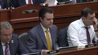 GAETZ : No Funding For "Gain Of Function"