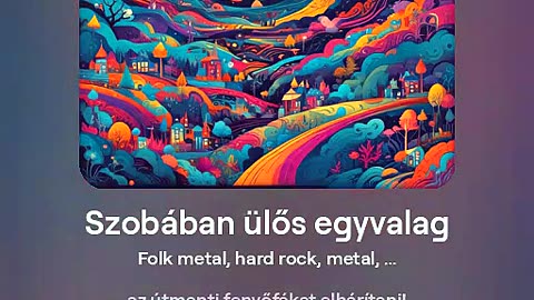 Szobában ülős - AI-generált folk, folk metál vicces szöveggel