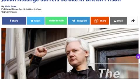 Julian Assange Had A Stroke