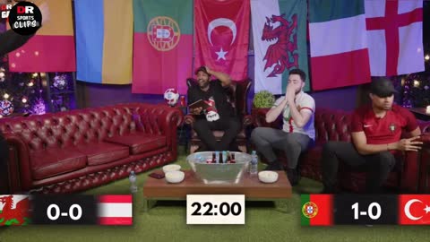 Turkish loses his head as Portugal go 2-0 up vs Turkey