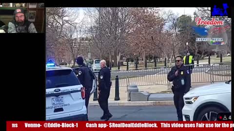 Ashli Babbit's Mom Mickey Arrested at The Capitol Trying to put Flowers Out