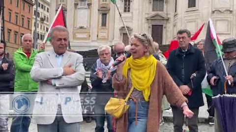 Italian protests on Nakba Day of Return