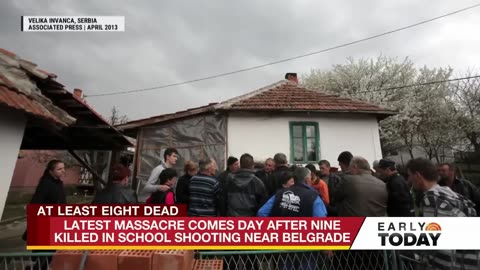 Serious shooting - 8 dead, 14 wounded in Serbia shooting