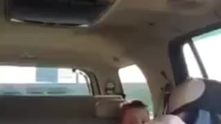 SEIZURE WHILE DRIVING. SHE GOT THE JAB