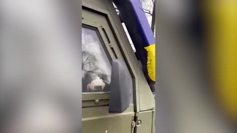 Ukrainian Troops Capture Rare Russian Iveco 'Lynx' 4WD Tactical Vehicle