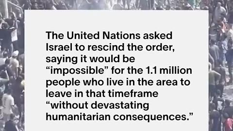 Israeli just ordered 1.1million rupees leaves for homes in gaza