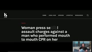 WOMAN PRESSES CHARGES On MAN After HE SAVES HER LIFE! #pearlythings #clownworld #freedom #usa