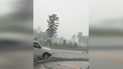 Beautiful Lightning Strikes Scary