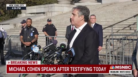 We are continuing to fight Cohen after testifying in Trump fraud trial-