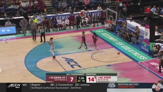 NCAA March Madness - 👀 steal and score from Aziaha James! NCAAWBB / PackWomensBball
