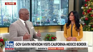 Gavin Newsom torched over border visit- 'Shame on all of them'