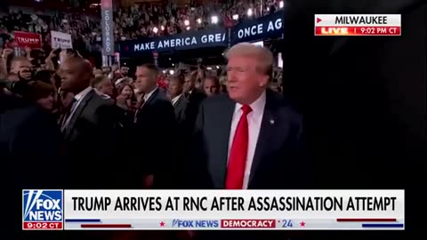 Crowd Goes WILD as Trump Makes First Public Appearance Since Failed Assassination